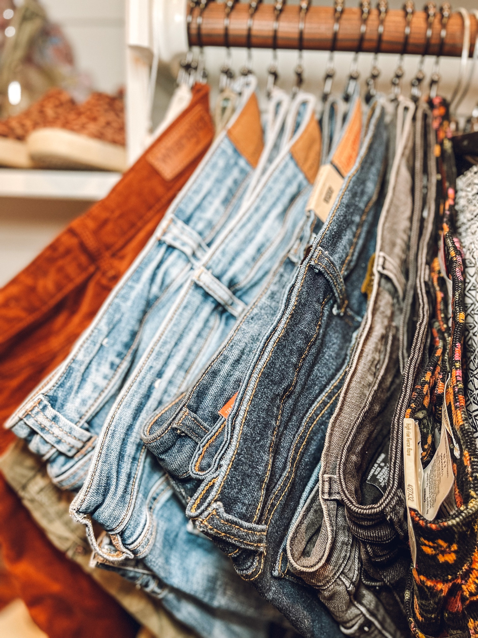 Highly recommend these double sided shower curtain hooks to hang jeans + shorts in your closet! 

#organization #closet #closetorganization #hacks #amazon #amazonfinds 

#LTKfindsunder50 #LTKhome #LTKstyletip
