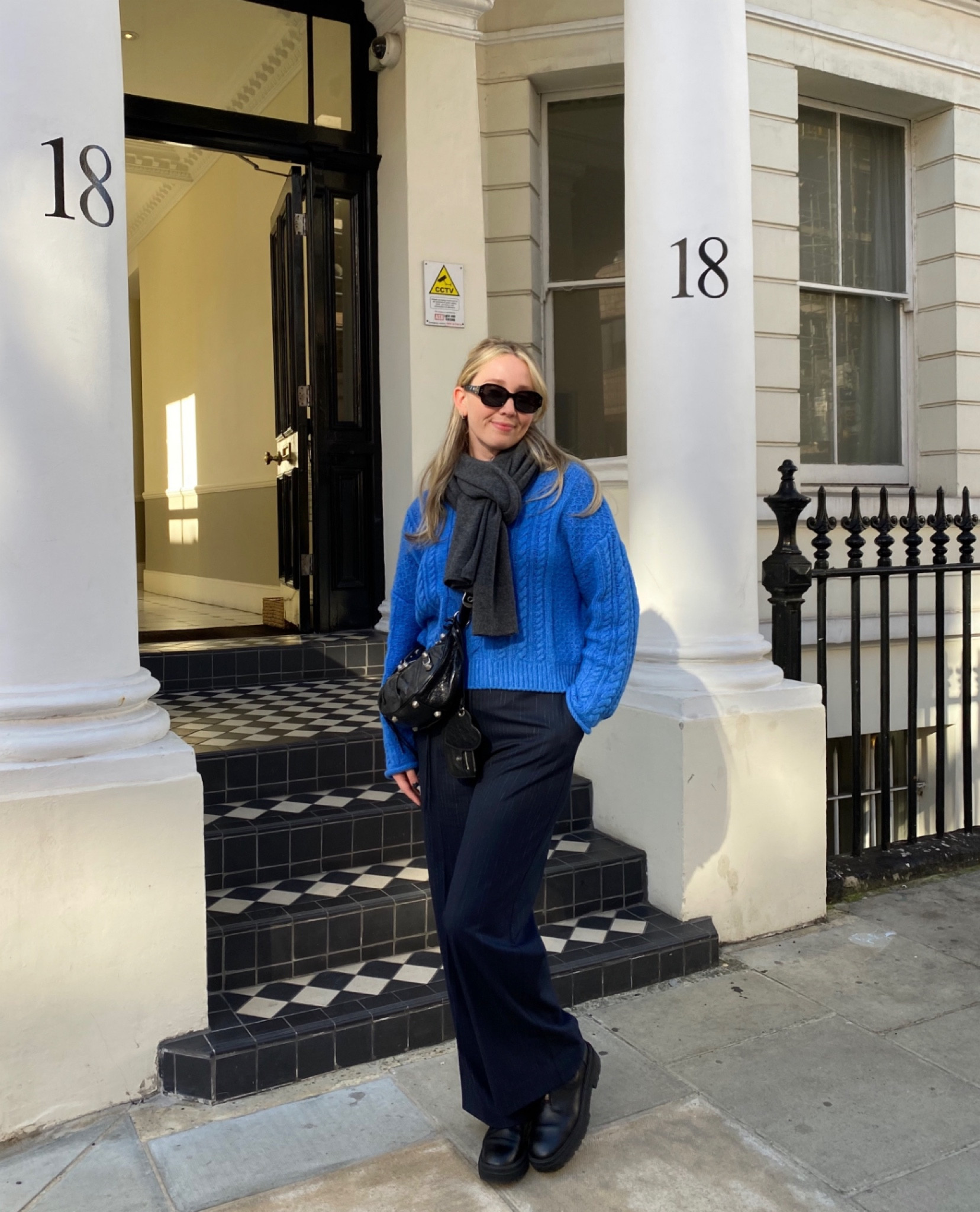 Pop of color 💙

anthropologie sweater, mango trousers, fall fashion, London inspired outfit, effortless fashion, comfortable outfit, le cagole bag 

#LTKstyletip #LTKtravel #LTKitbag