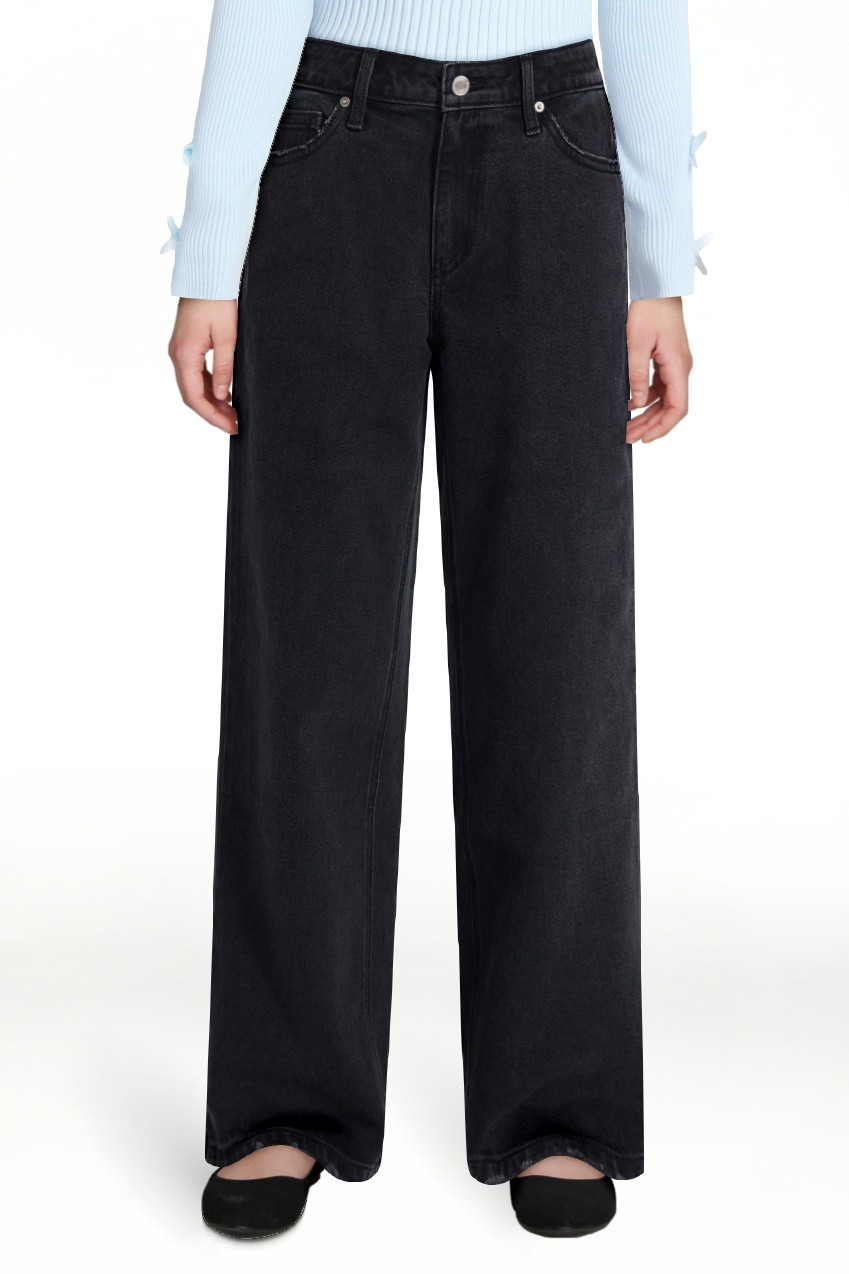 No Boundaries Mid Rise Baggy Jeans, 29" 31", 33" Inseams, Women's Sizes 00-24W | Walmart (US)
