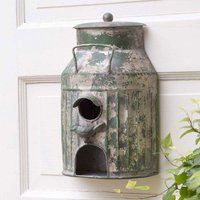 Milk Can Birdhouse | Tree Front Door Hanging Decorative Items Outdoor Space Home Garden Yard Patio D | Etsy (US)