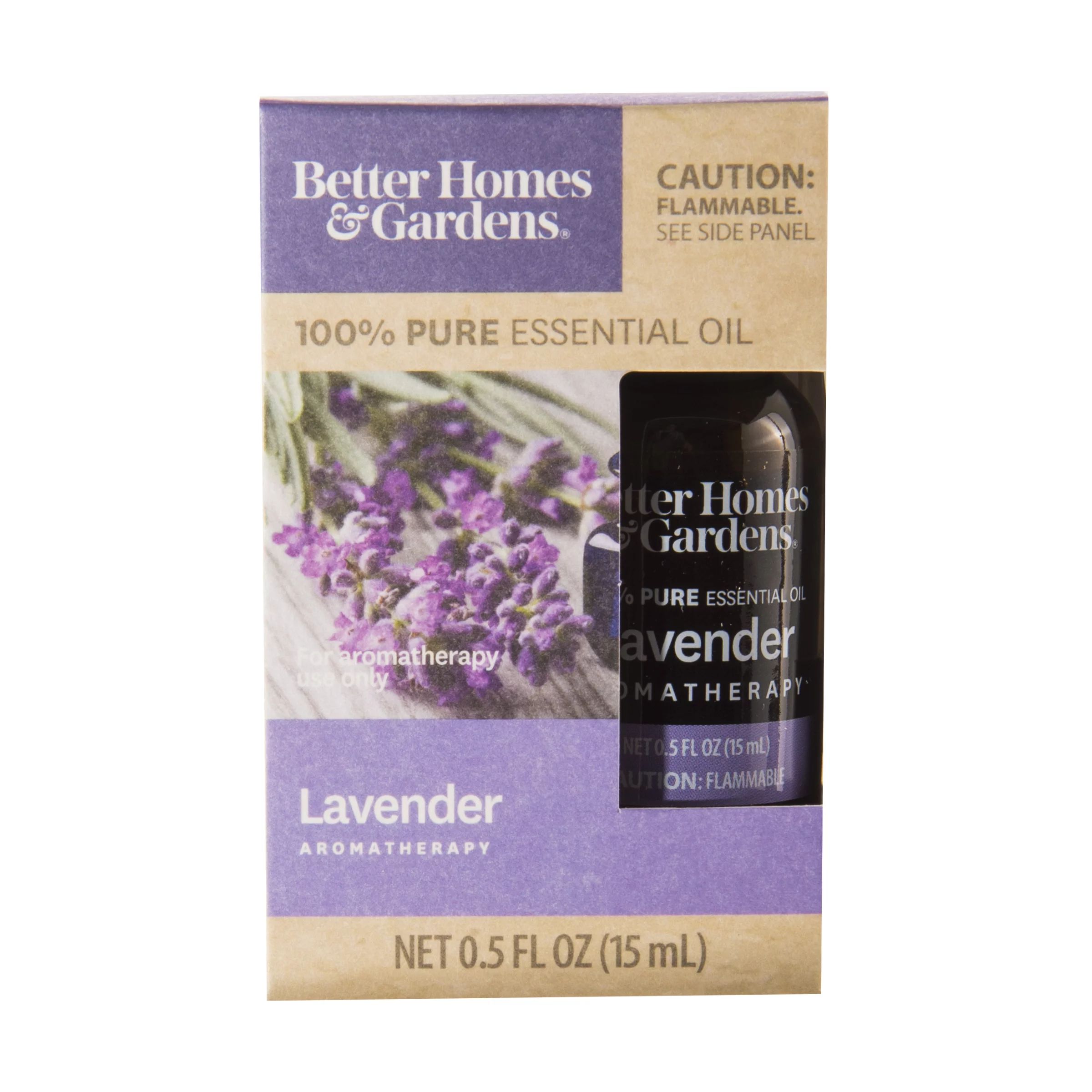 Better Homes & Gardens 15 mL 100% Pure Lavender Essential Oil | Walmart (US)