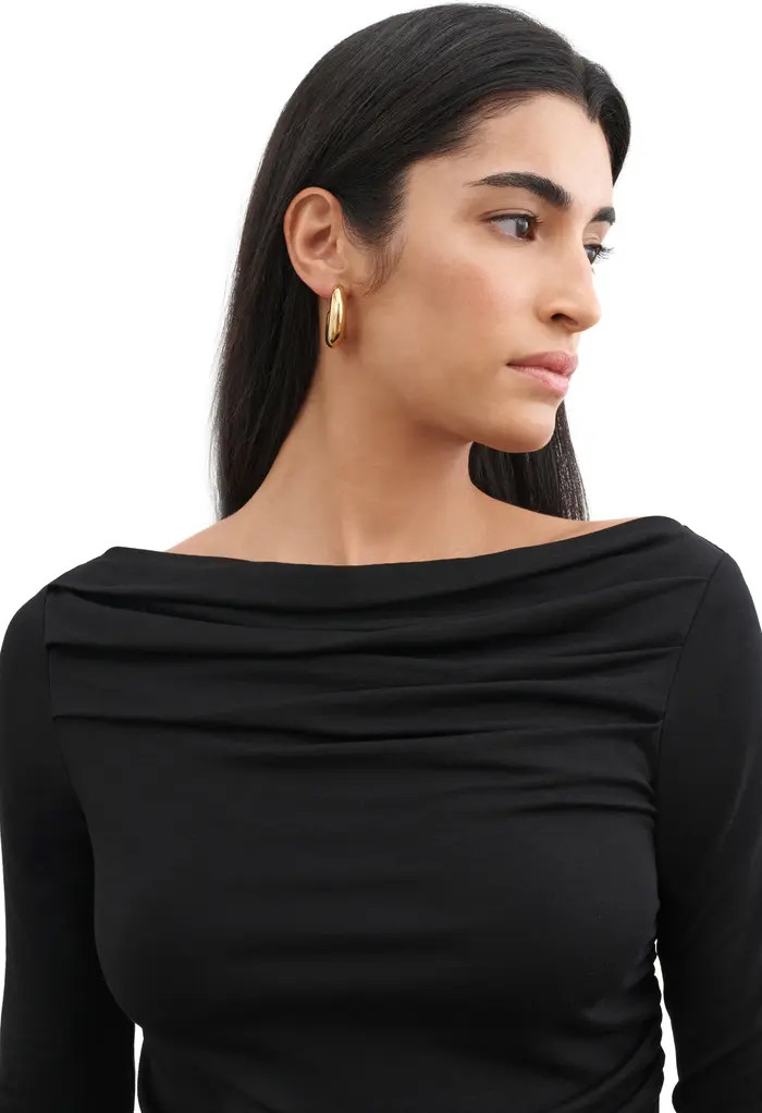 Cooper Ruched Bateau Top | Nordstrom