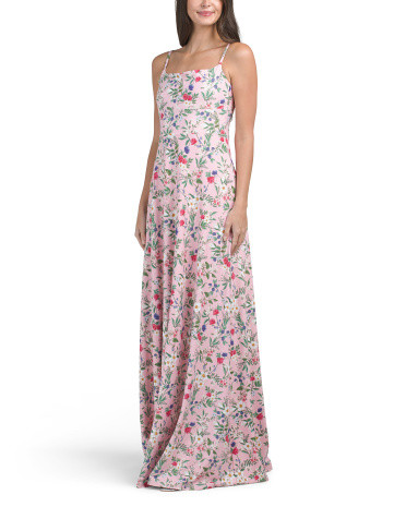 Sleeveless Floral Maxi Dress | TJ Maxx