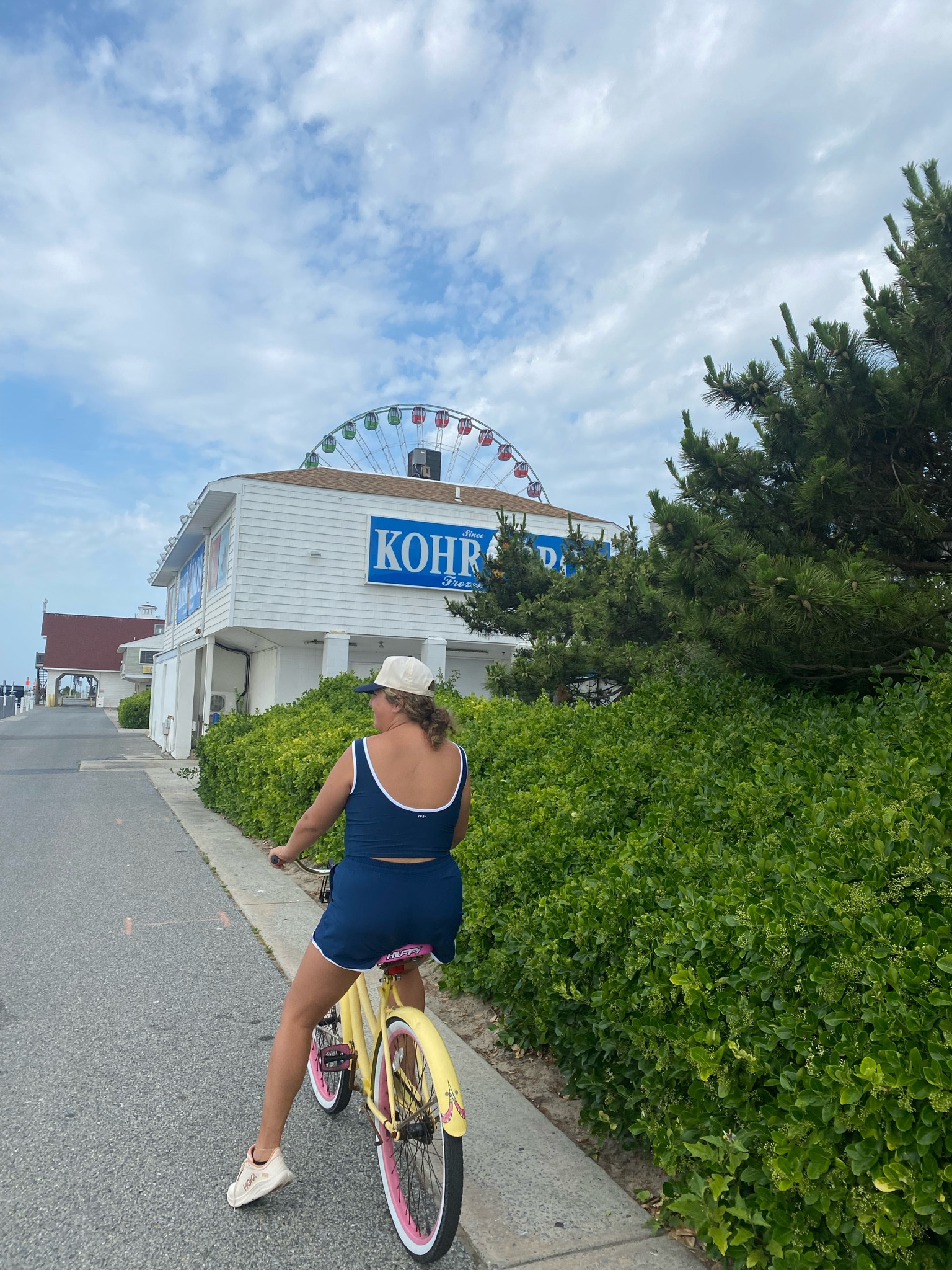 My go to biking outfit almost everyday this summer from Abercrombie, athletic wear and workout looks for summer, Abercrombie YPB, beach looks, summer looks for vacation, biking outfit 

#LTKMidsize #LTKActive #LTKFindsUnder50