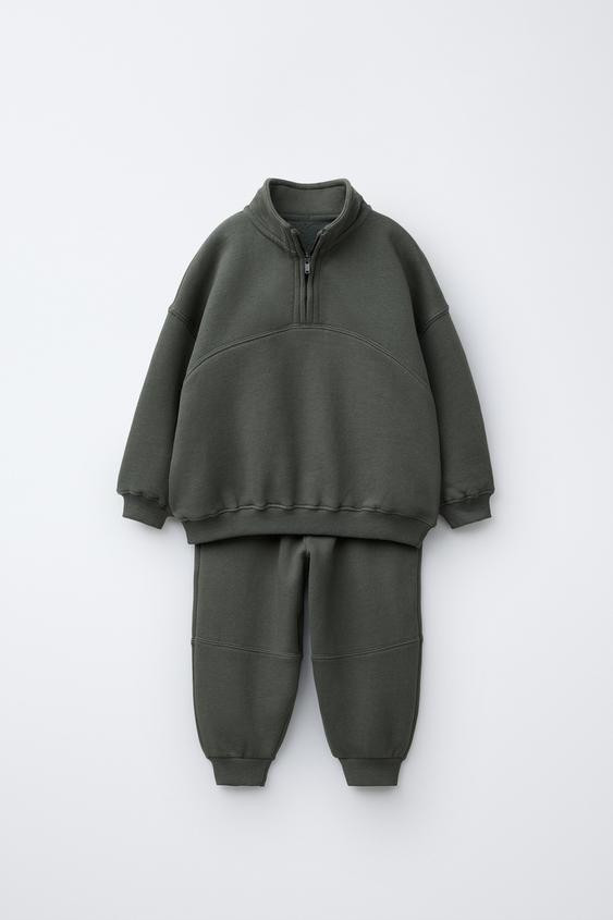 SWEATSHIRT AND JOGGERS MATCHING SET | Zara US