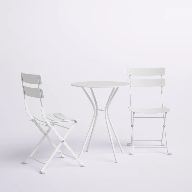Ainsley Round 2 - Person Outdoor Dining Set | Wayfair North America