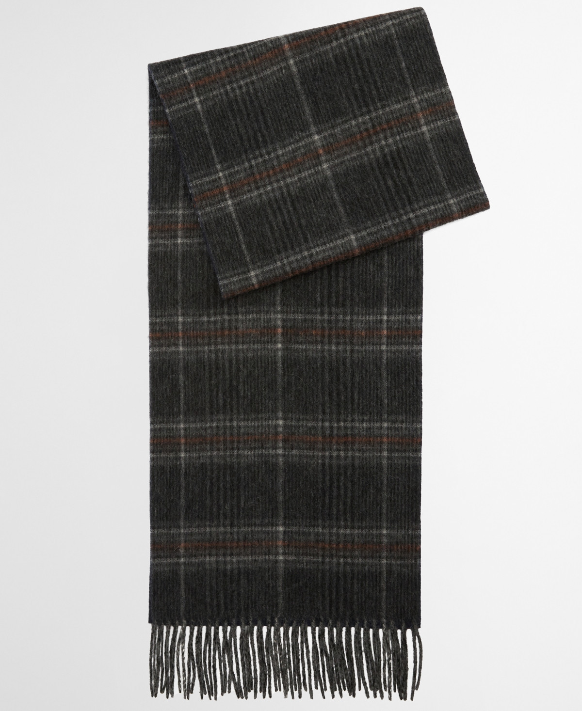 Barbour Men's Marsden Reversible Scarf - Gray/ Navy | Macy's