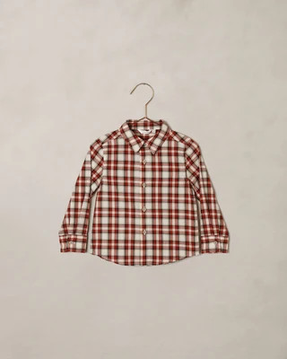 Harrison Button Down Holiday Tartan | Rylee + Cru