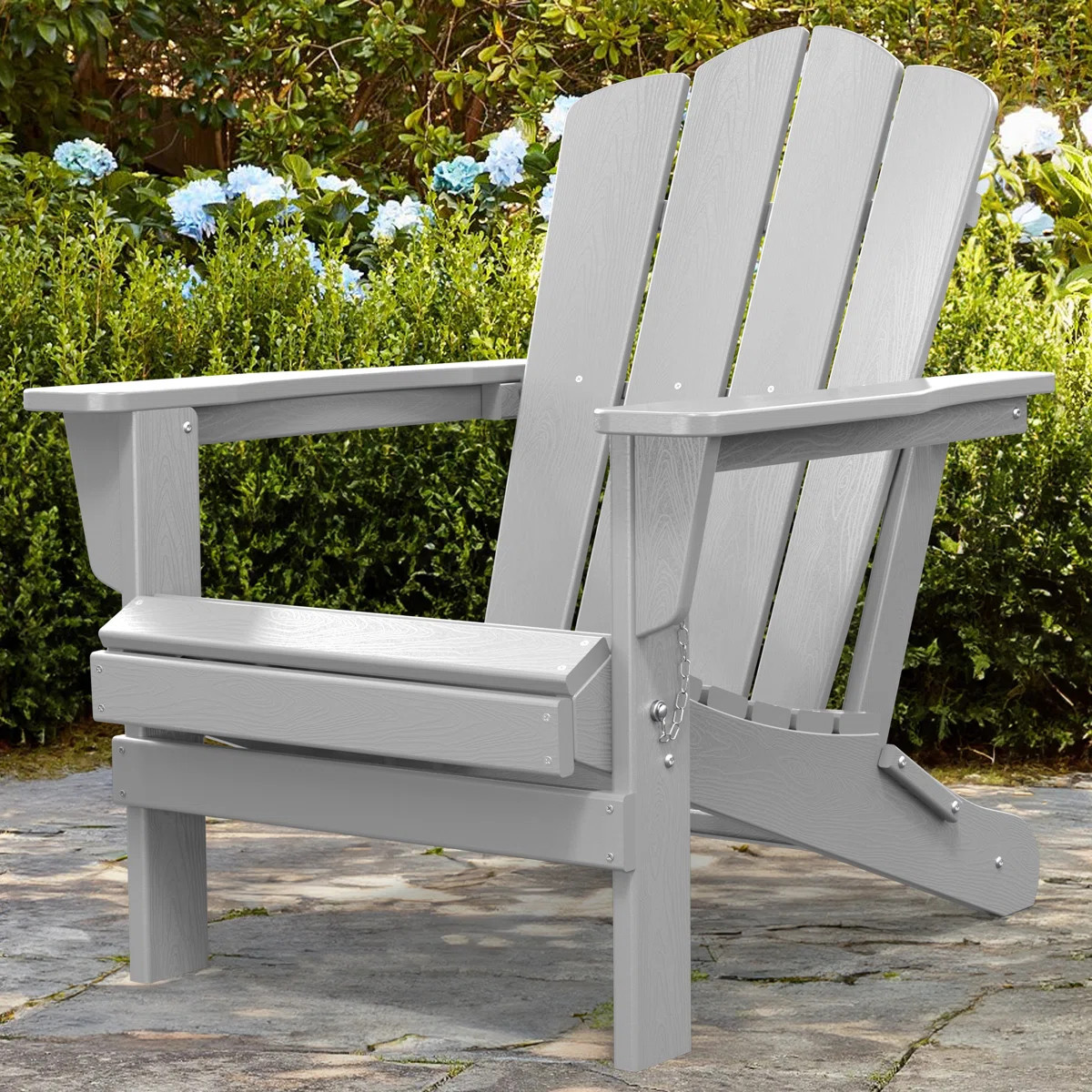 Wolak High Density Polyethylene Folding Adirondack Chair | Wayfair North America