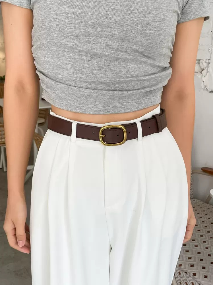 DAZY Cinturón Casual De Hebilla Rectangular | SHEIN