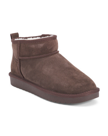 Suede Scarlet Booties for Women | Man-Made Sole/Suede | Marshalls
