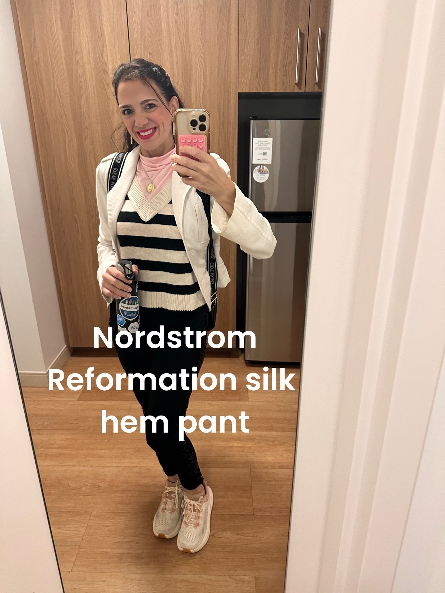Nordstrom
Reformation silk hem pant


#LTKU #LTKOver40 #LTKvlog