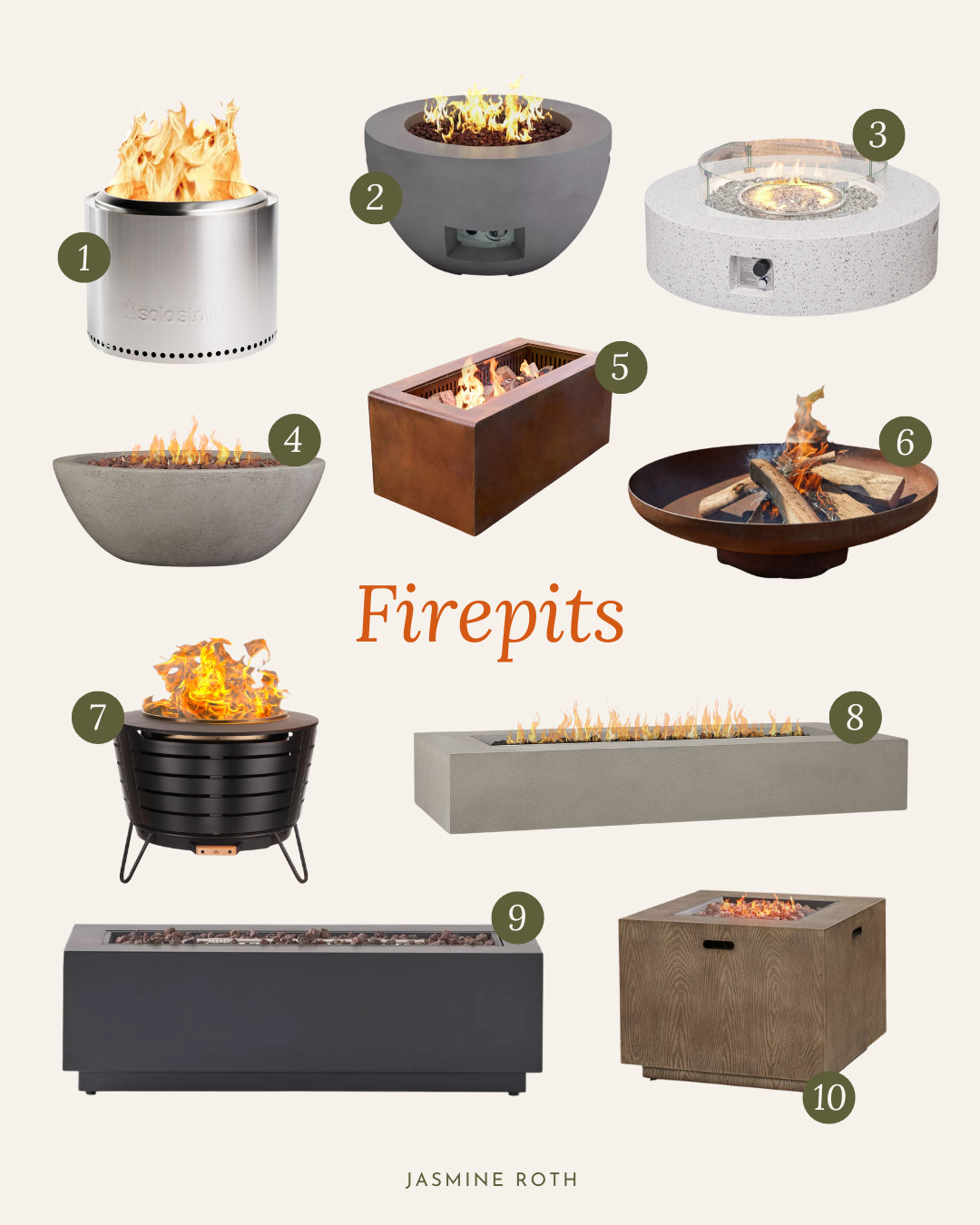 Outdoor Firepits for those cozy summer nights  

 #LTKSeasonal #LTKU #LTKHome