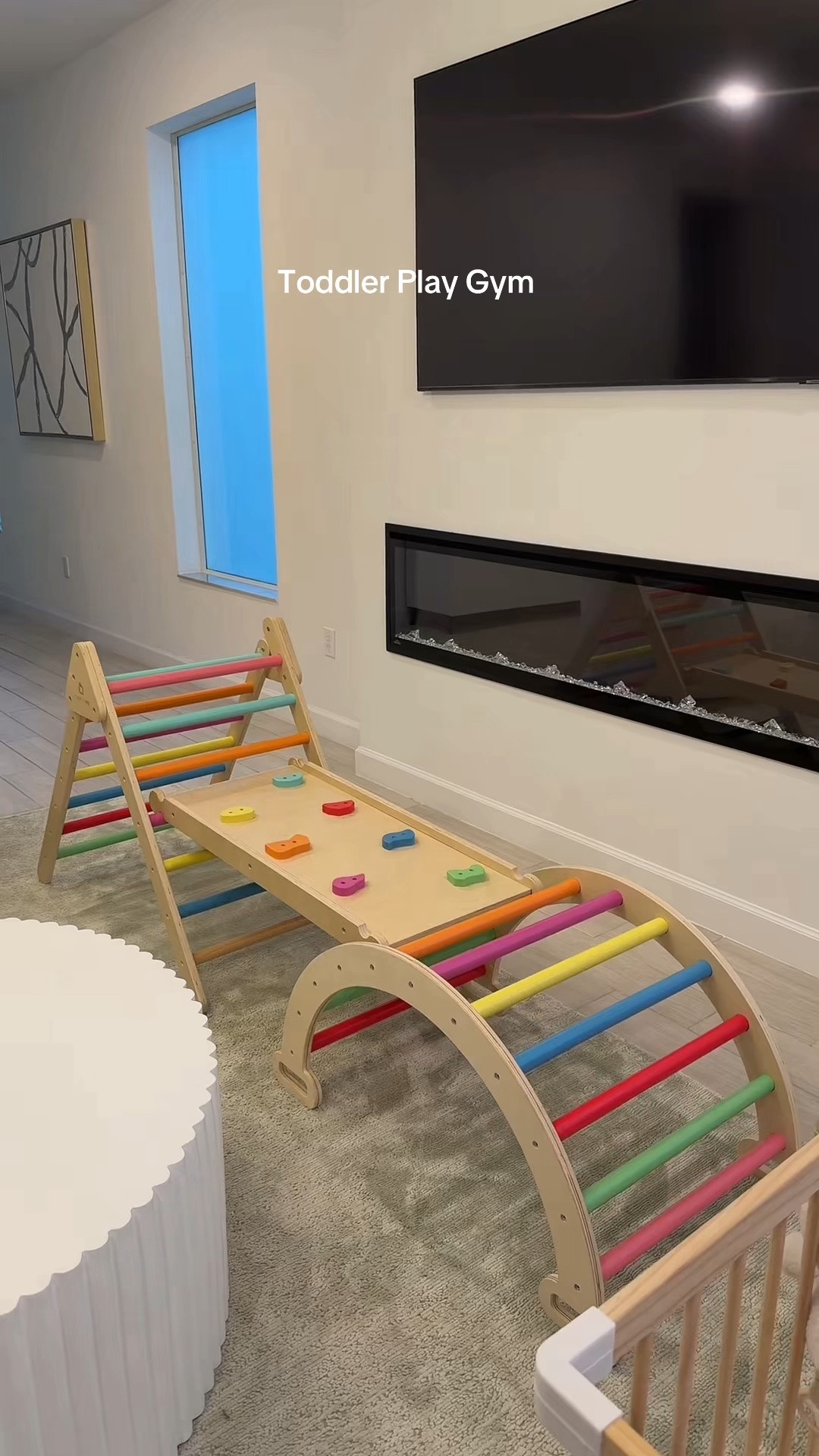 Toddler Play Gym, the perfect indoor activity this summer especially for climbers #toddler #toddleractivity #playgym #toddlertoys #toddlergifts #indoorsummer #summerfun #indoortoddleractivities

#LTKHome #LTKKids #LTKmomlife