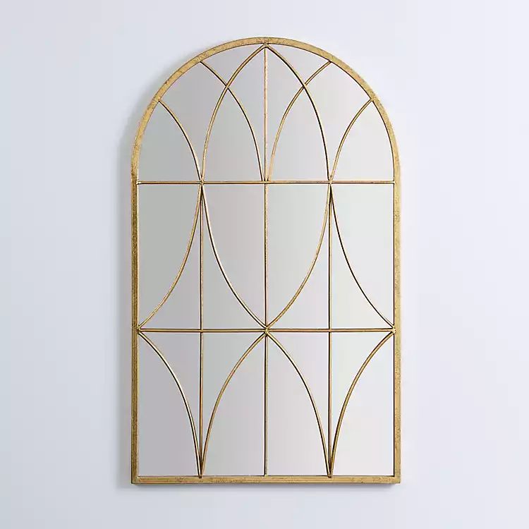 Gold Modern Arch Wall Mirror | Kirkland's Home