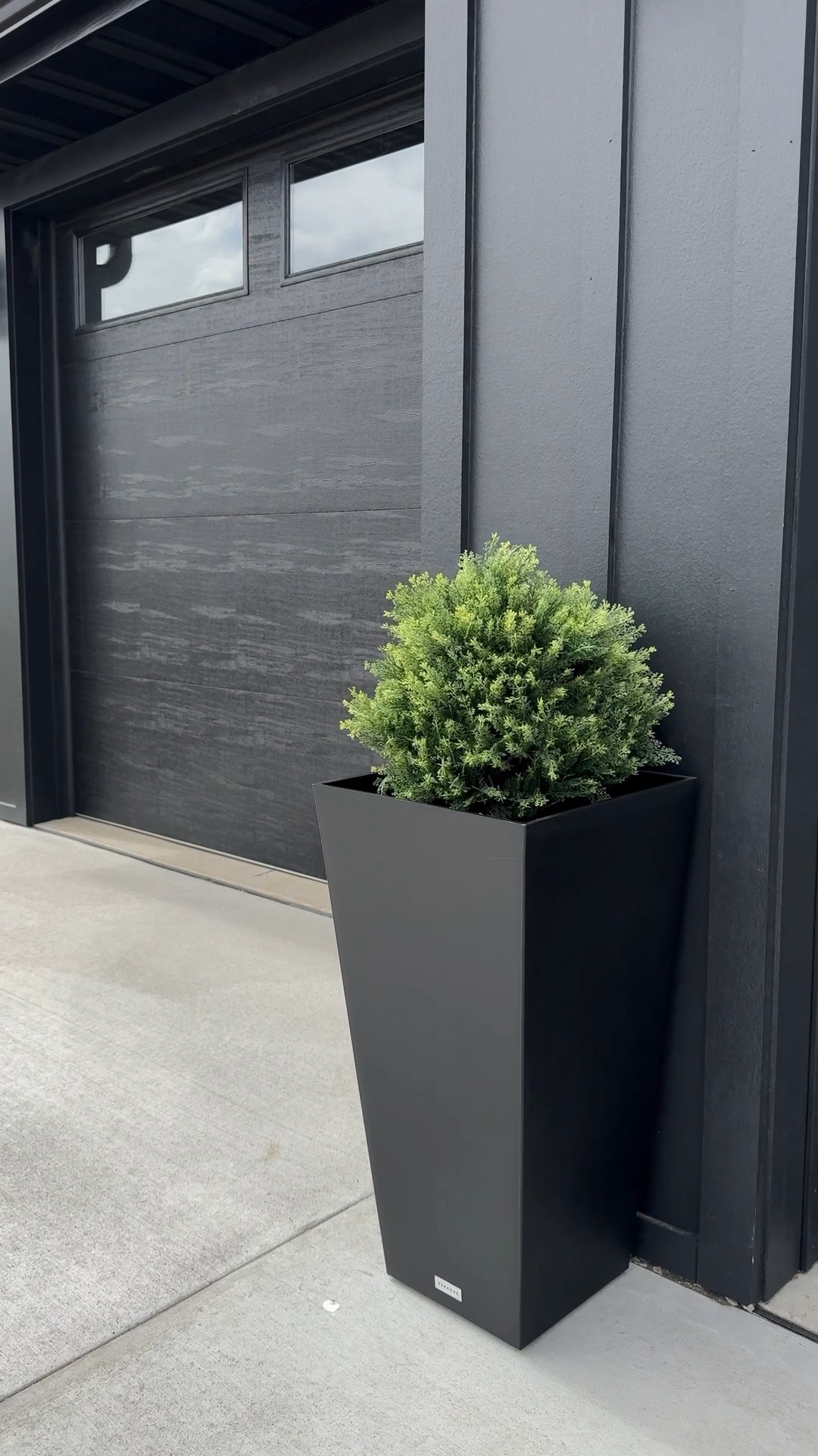 #ad These tall black planters + faux topiaries were such an easy way to add instant curb appeal 😍 Love a home upgrade that looks good year-round with zero maintenance!! @Wayfair #wishyouwerehere #outdoor #Wayfair #WayfairPartner

#LTKSaleAlert #LTKHome