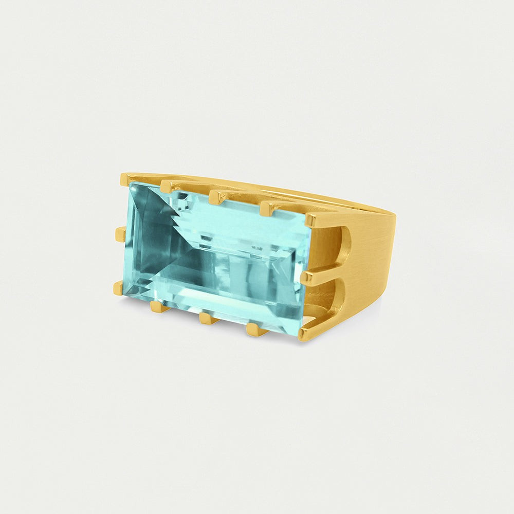 Castle Ring - New Aquamarine | Dean Davidson
