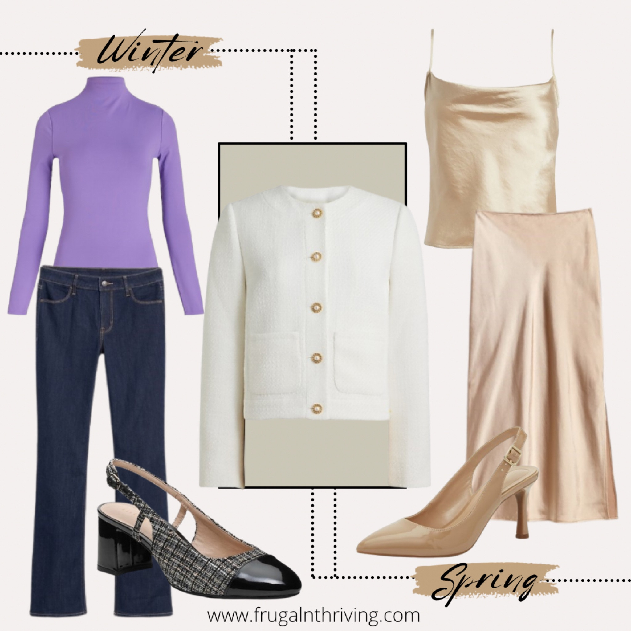 Winter to spring outfits ❄️🌸

#womensfashion #seasonalfashion #winteroutfits #springoutfits 

#LTKstyletip #LTKSeasonal