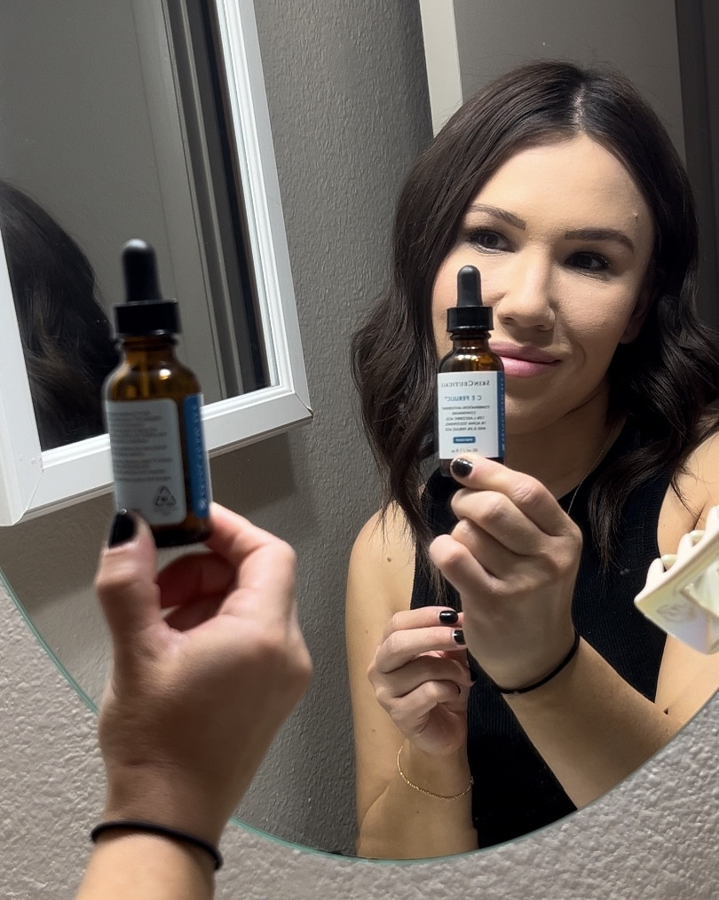 Embracing the glow on Vitamin C Day with my Skinceuticals CE Ferulic - because radiant skin is always in! ✨ #Skinceuticals #VitaminCDay #GlowGetter 

#LTKxSephora #LTKbeauty #LTKGiftGuide
