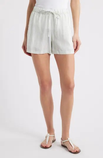 Caslon® Linen Drawstring Shorts | Nordstrom | Nordstrom