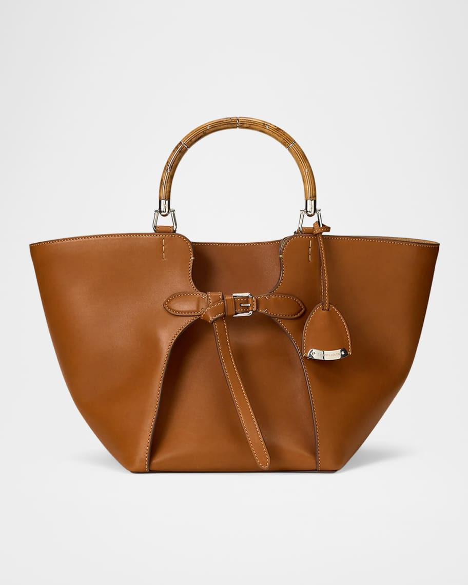 Ralph Lauren Collection The Ralph Calfskin Tote Bag | Neiman Marcus