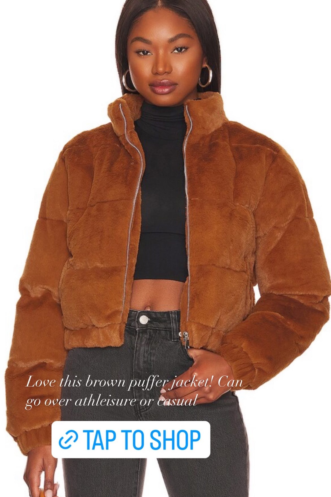 Brown puffer jacket! Affordable and adorable! 

#LTKSeasonal #LTKcurves #LTKfit