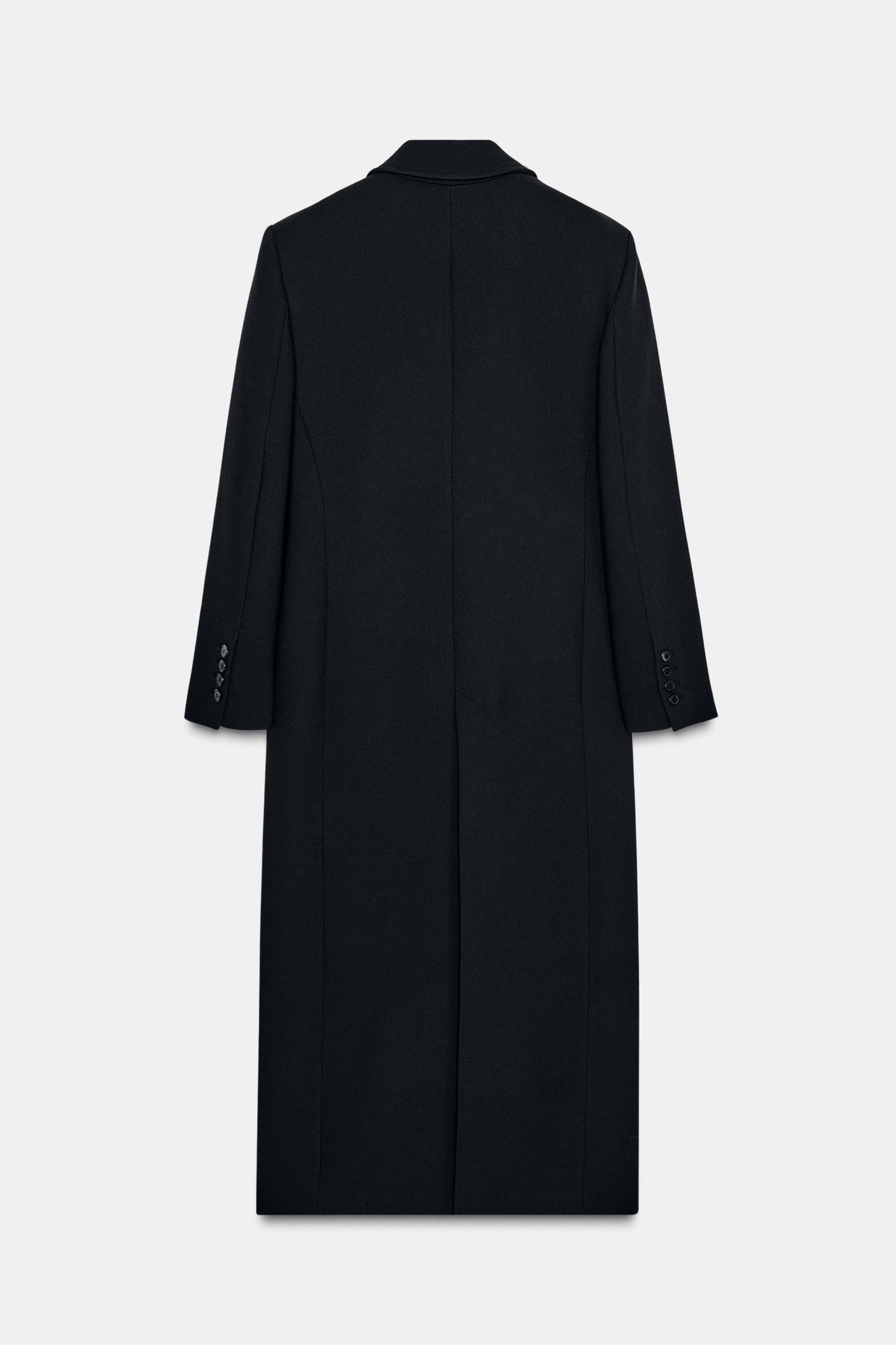 ZW COLLECTION LONG BUTTON COAT | Zara AU