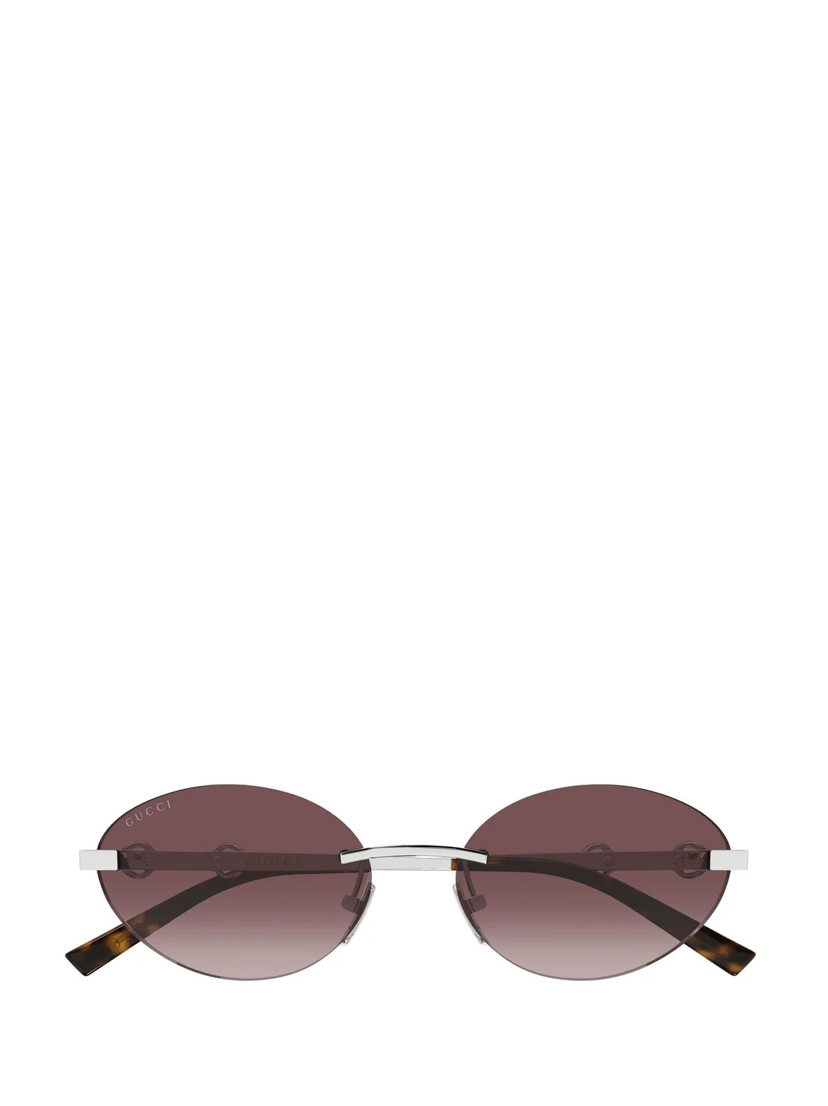 Gucci Eyewear Oval Frame Sunglasses | Cettire Global