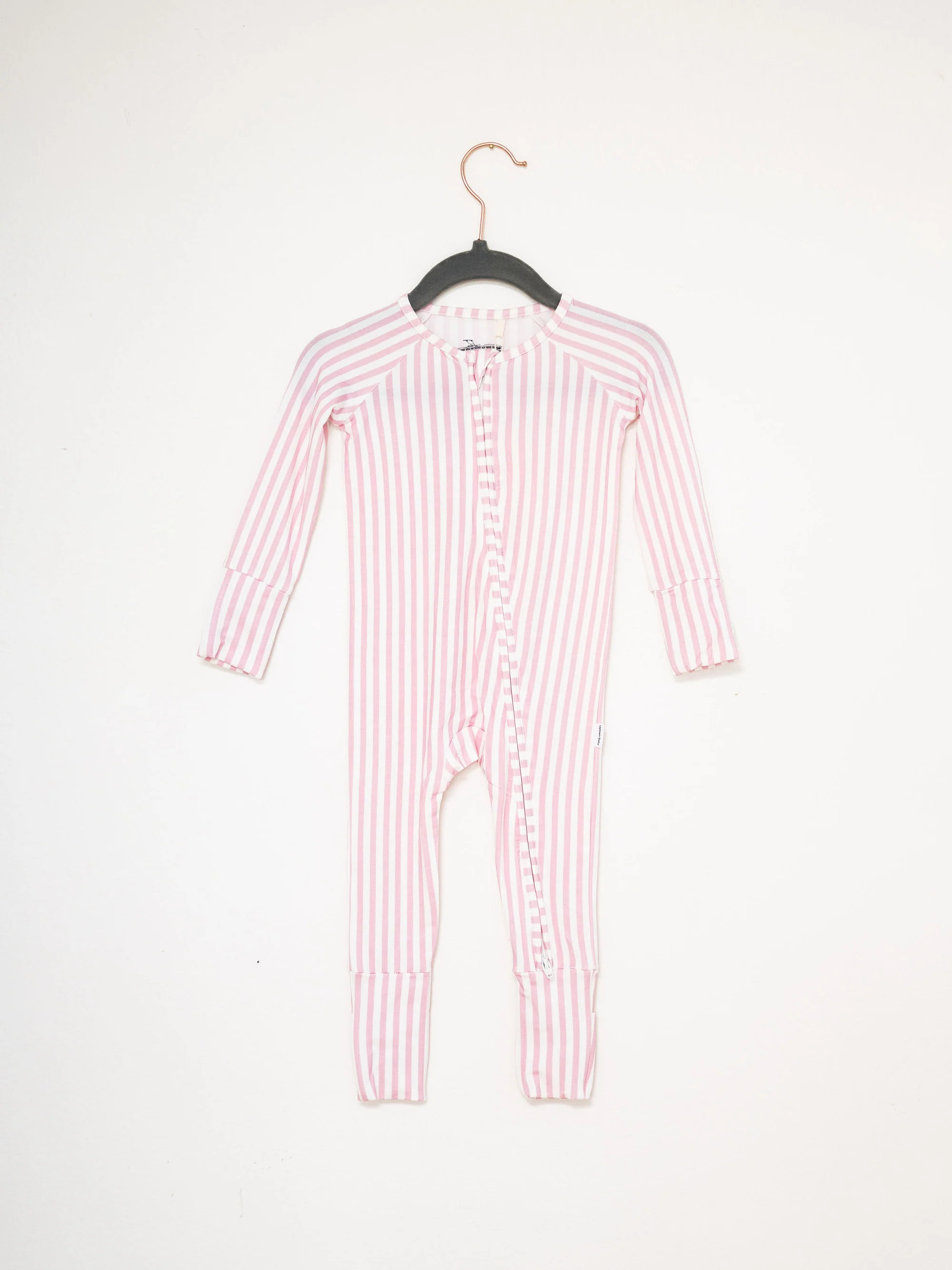 Sleep Romper - Mini Stripe | The Uptown Baby