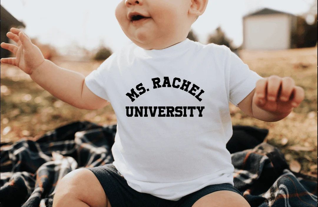 Ms Rachel Shirt, Ms Rachel University, ok But First Ms Rachel, Funny Toddler Shirt, Songs for Lit... | Etsy (US)