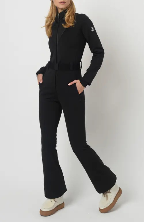 JORDE Lottie Ski Suit in Black at Nordstrom, Size X-Small | Nordstrom