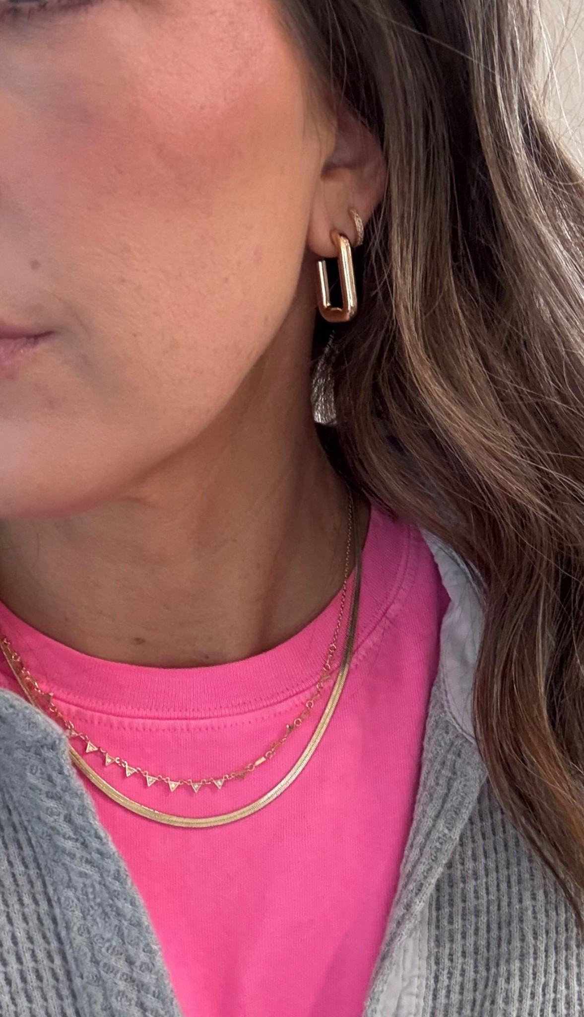This started as a second hole huggies share because I love these little guys. However, these necklaces needed a tag too. I grab for these hoops in my first hole often! 

#LTKBeauty #LTKWorkwear #LTKStyleTip