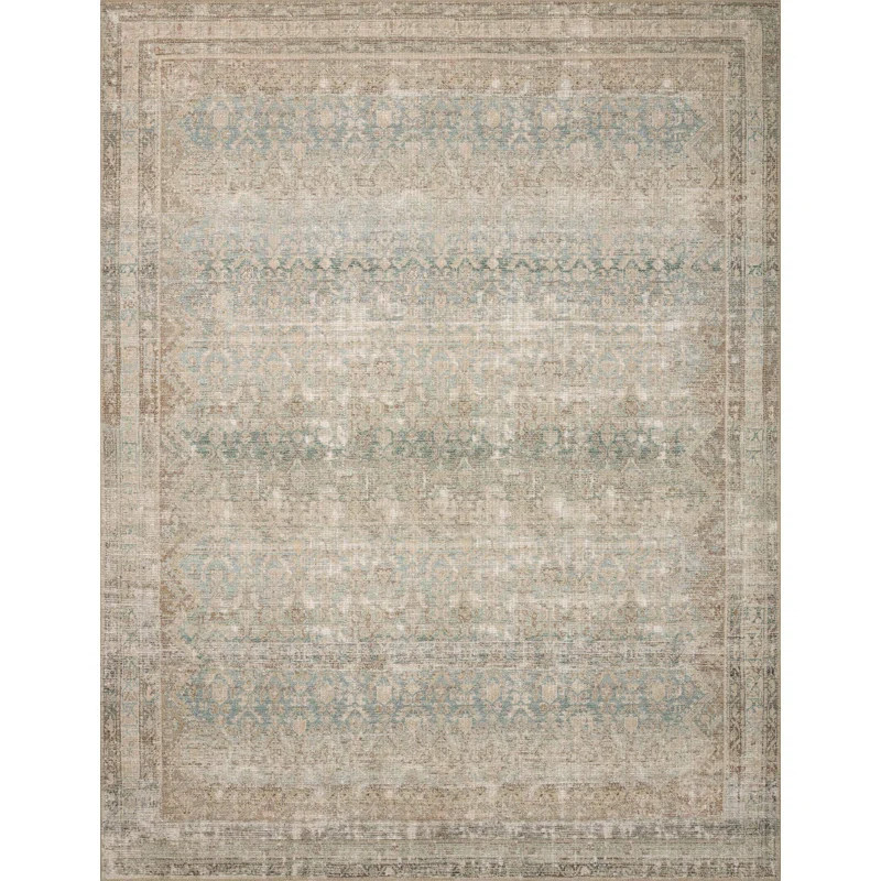 Angela Rose x Loloi Aubrey Jade / Natural Area Rug | Wayfair North America