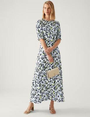 Floral Midaxi Tea Dress | Marks and Spencer ROW