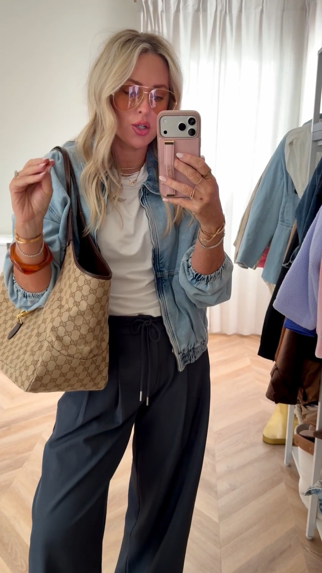 Today’s OOTD! These pants now come in denim too! Ordered so fast! ✨


Wearing smalls.

Spring outfit. Spring fashion. Workwear. Work outfit. 

#LTKSeasonal #LTKootd