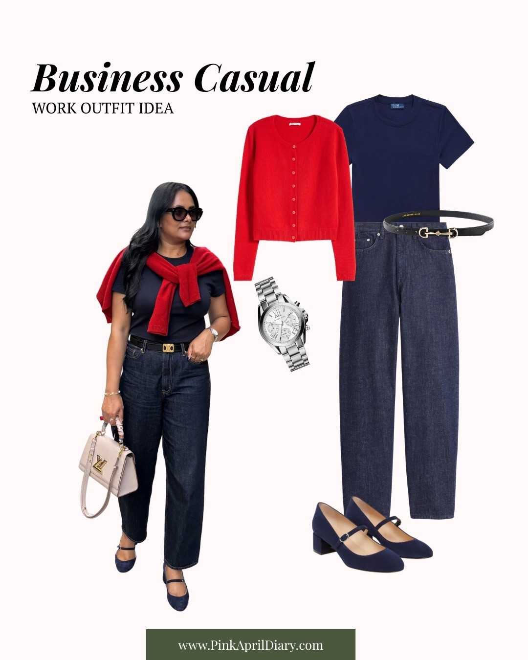 Smart Casual workwear look for spring time. #workoutfit #businesscasual

#LTKSeasonal #LTKWorkwear