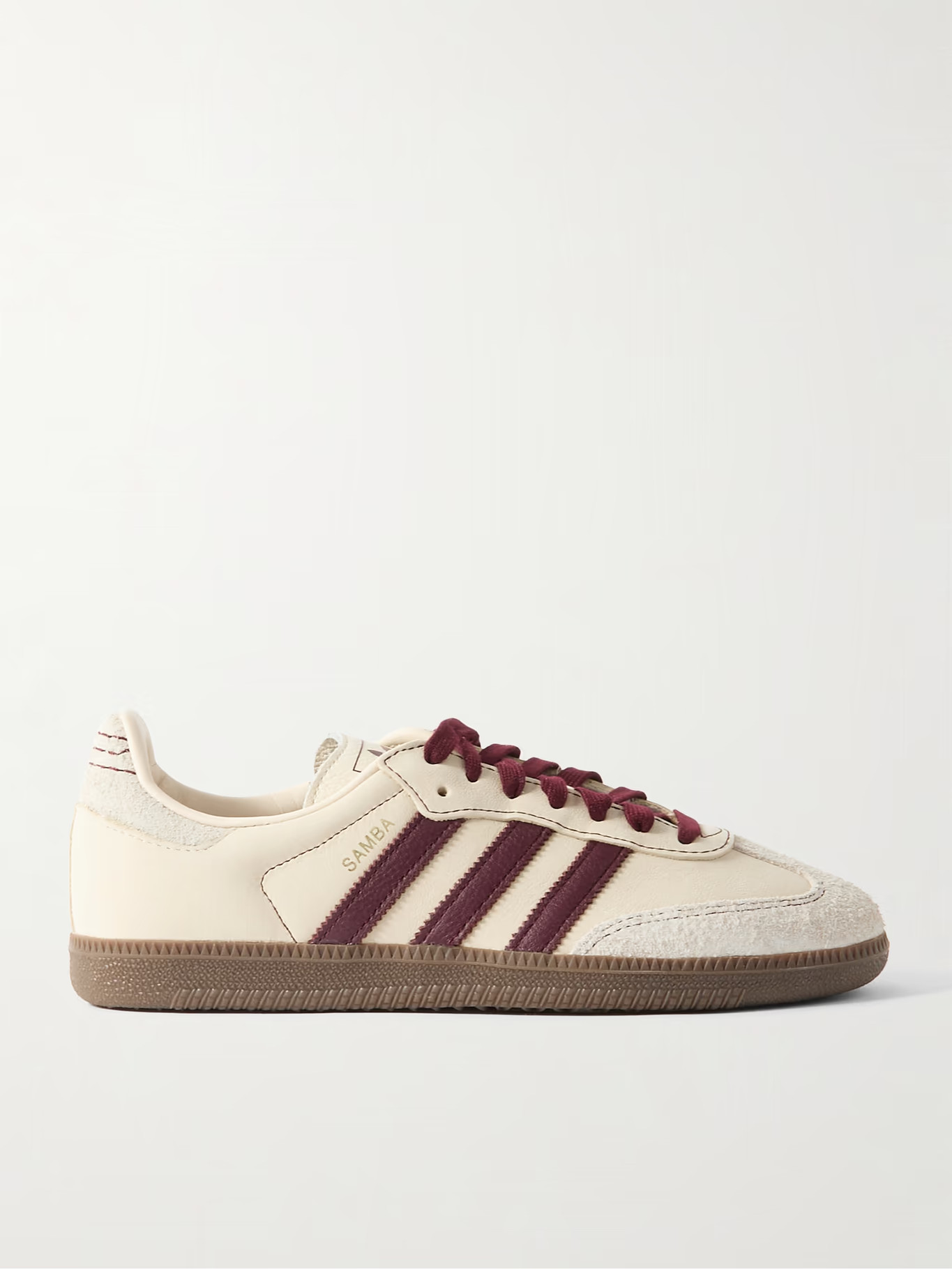 Samba OG Suede-Trimmed Leather Sneakers | Mr Porter (US & CA)