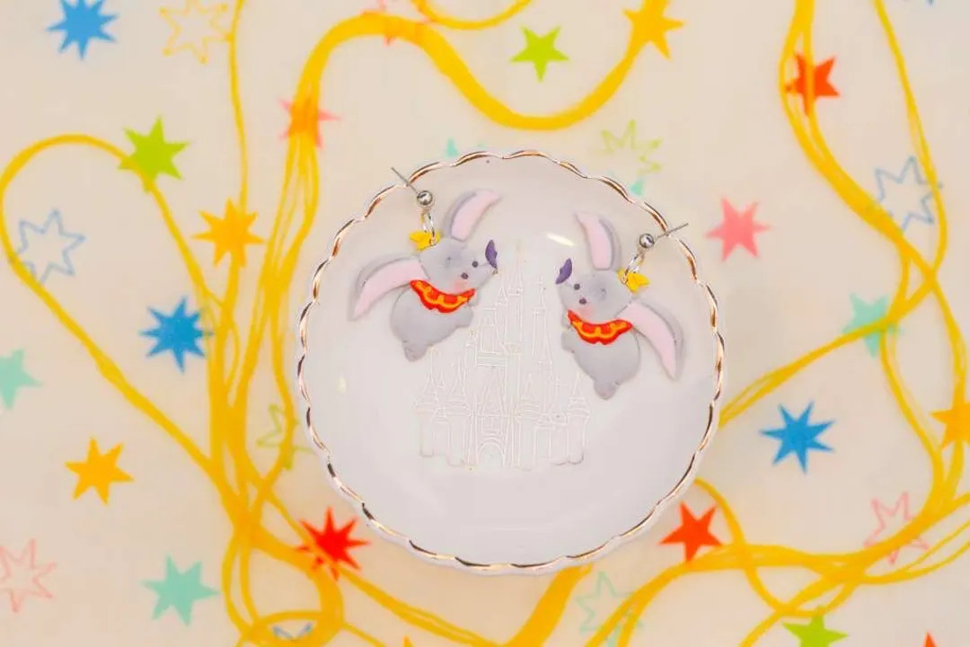 Dumbo the Great Earrings | Flying Elephant Lightweight Disney Park Earrings - Etsy | Etsy (US)