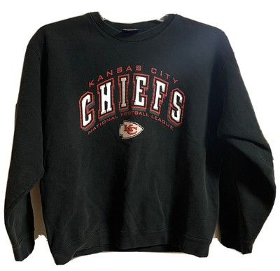 Vintage Kansas City Chiefs Men's ProPlayer Crew Neck Sweatshirt Black X- Large  | eBay | eBay US