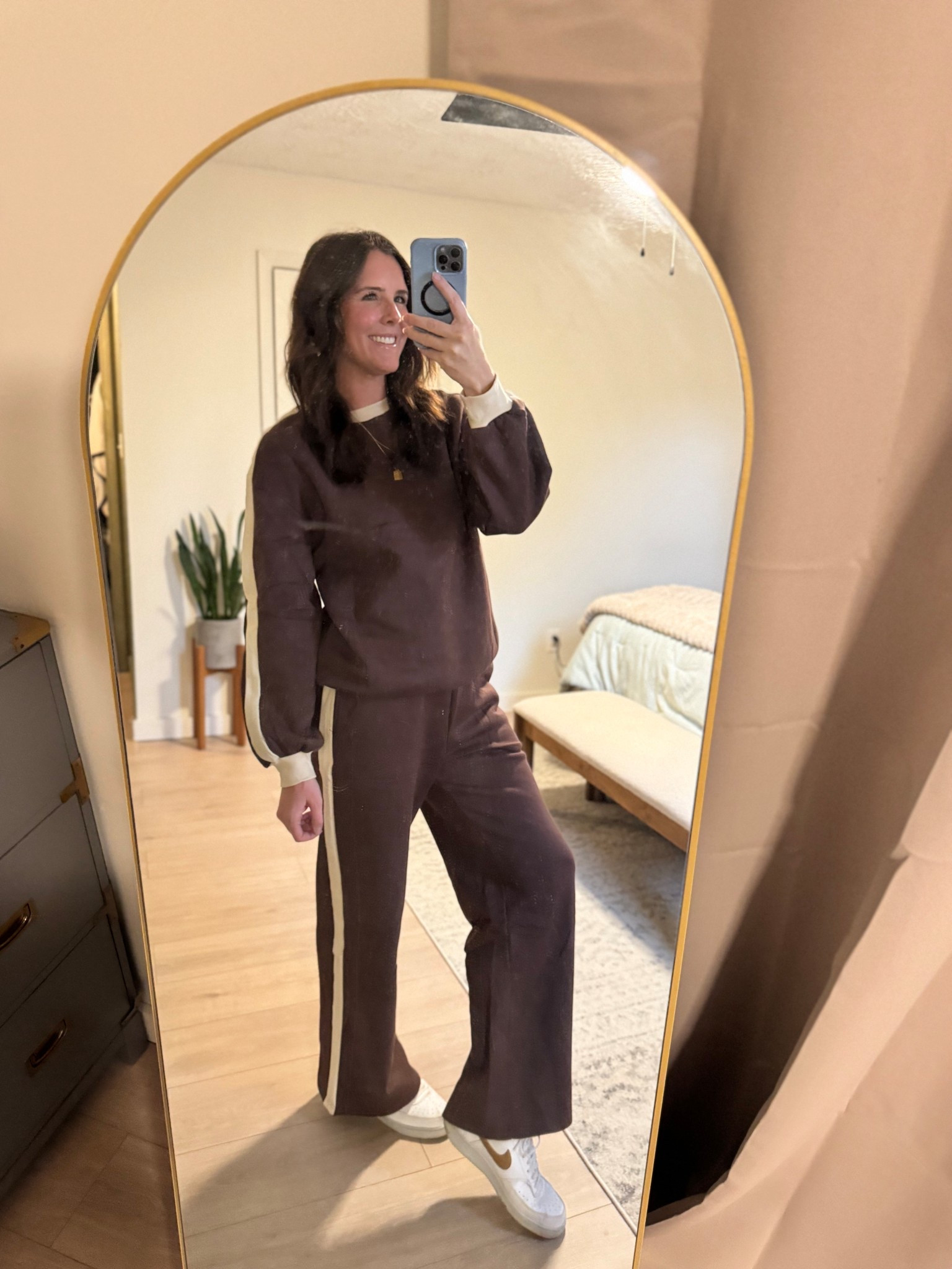 This matching sweat set is on SALE at Walmart 👀 So comfy and easy to style! Wearing size M + paired with my fave Nikes 👟 #walmartfinds #ltkfashion #momstyle

#LTKTall #LTKSaleAlert #LTKTravel