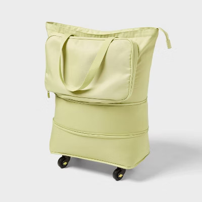 Collapsible Rolling Tote Pear - Brightroom™ | Target
