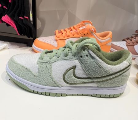 Nike low dunk honeydew felt sneakers perfect for spring and must have for St Patrick’s Day 

#LTKSeasonal #LTKstyletip #LTKshoecrush