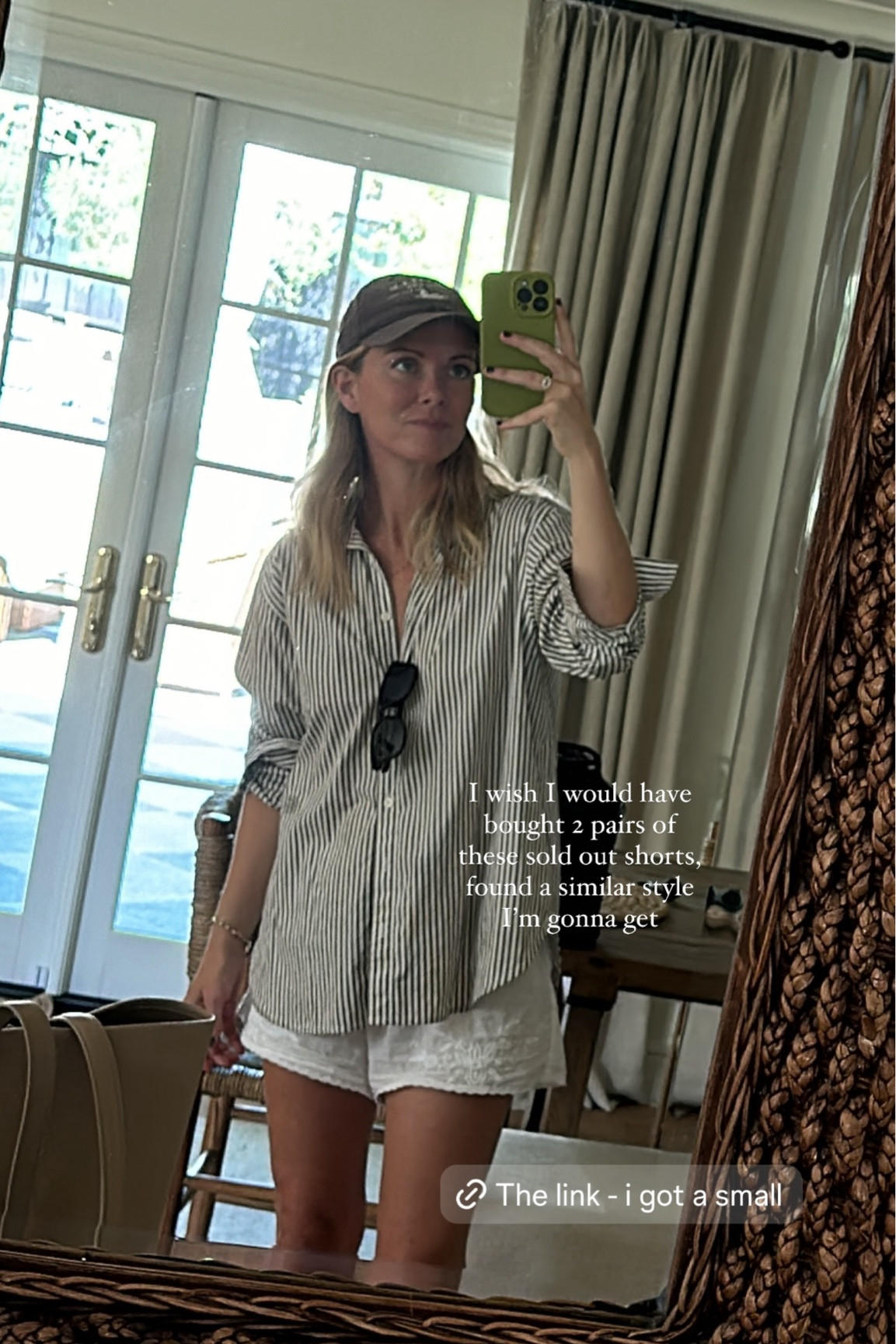 Shorts are Zara (search embroidered shorts - they might be sold out but have a few styles) everything else featured from mommy drop off linked! 