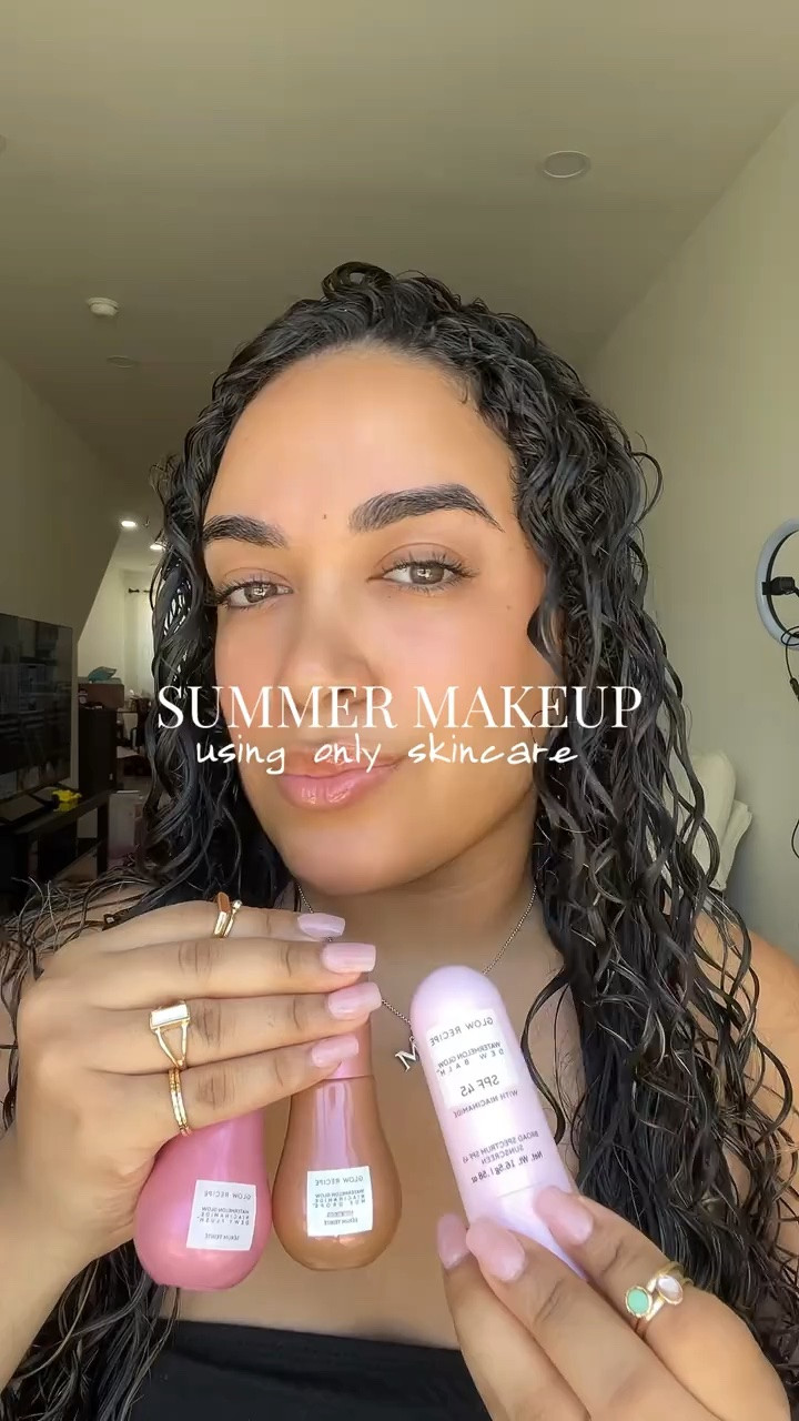 Natural makeup look perfect for summer and using only skincare products

#LTKgrwm #LTKselfcare #LTKBeauty