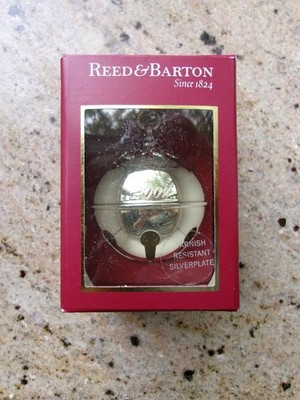 Christmas Tree Ornament Reed & Barton Holly Bell 2007 Silver Plated NIB | eBay US