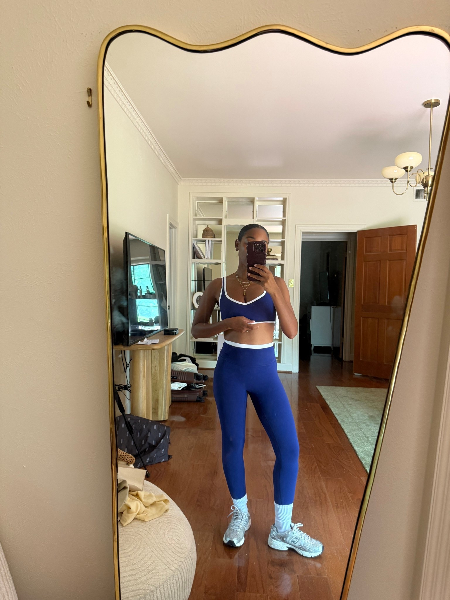 Leggings and sports bra, comes in several colors, new balance sneakers 

#LTKShoeCrush #LTKFallSale #LTKStyleTip