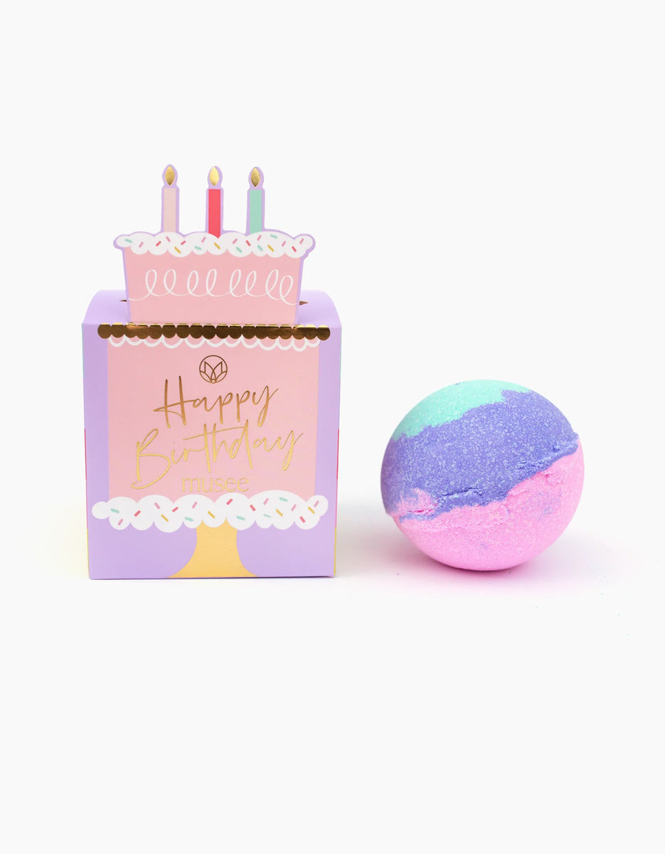 Birthday Cake Boxed Bath Balm | Musee