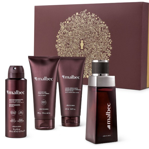 O Kit Presente Malbec oferece mais higiene, hidratação e perfumação para presentear em todas as ocasiões.

#LTKbrasil #LTKmens #LTKbeauty