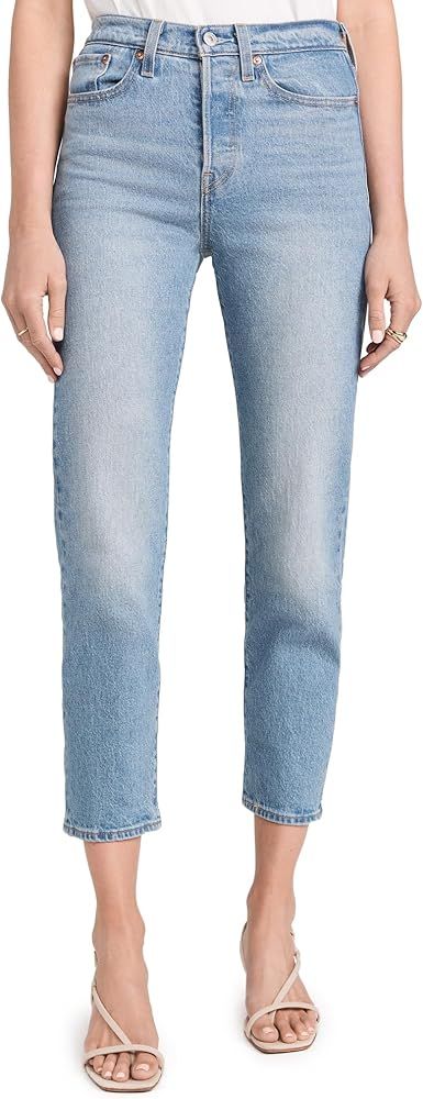 Levi's Women's Premium Wedgie Straight Jeans | Amazon (US)