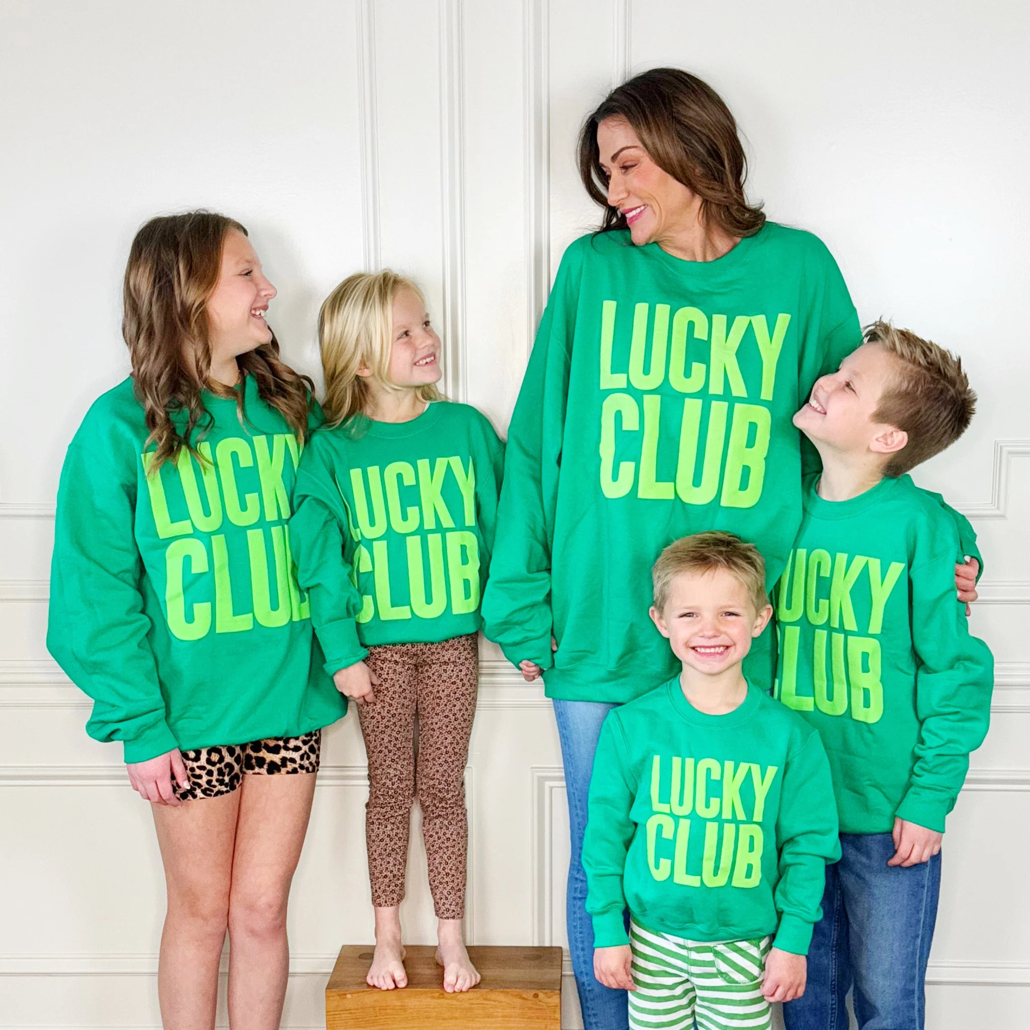 Puff Lucky Club Youth and Adult Sweatshirt | Poppy & Pine